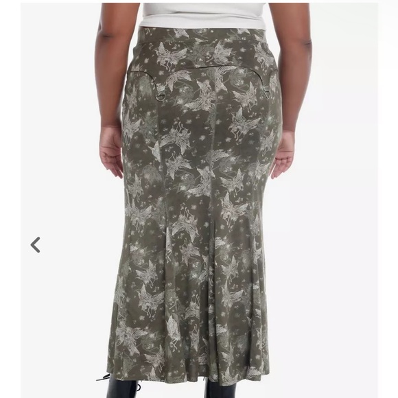Thorn & Fable Skeleton Fairy Mermaid Maxi Skirt NWT - Picture 2 of 2